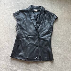 Jason Wu Leather Vest Top